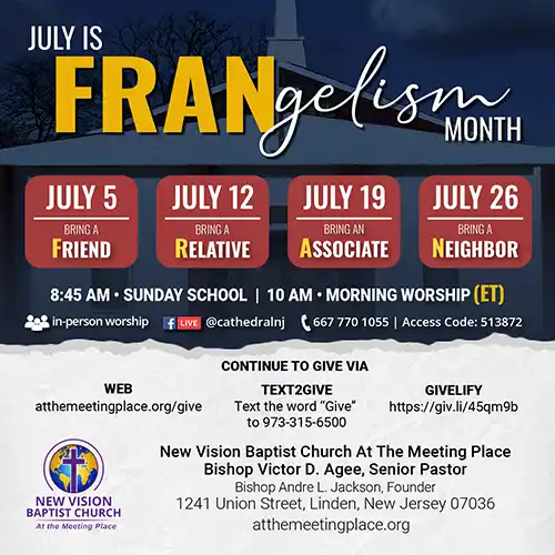 New Vision Frangelism Month 2026